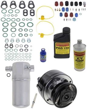 AC Compressor, S10 1994 / Blazer 1995 A/C Compressor Kit, 4.3L, Oem Type | Replacement REPC191146