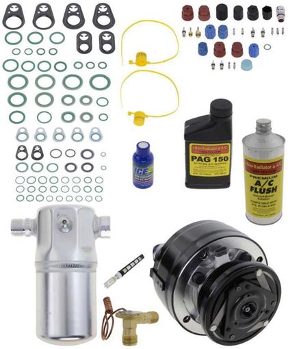 AC Compressor, Suburban 94-95 A/C Compressor Kit, With Rear Air, Oem Type | Replacement REPC191149