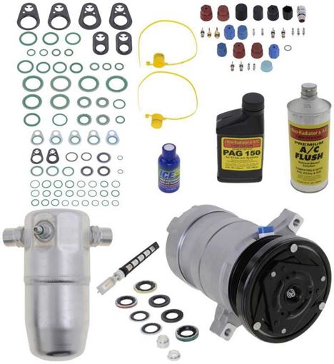 AC Compressor, Fleetwood 1992 A/C Compressor Kit, 4.9L | Replacement REPC191154