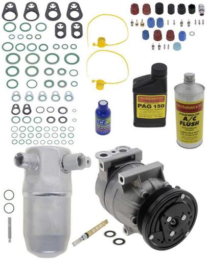 AC Compressor, Malibu 97-99 A/C Compressor Kit, 3.1L | Replacement REPC191177