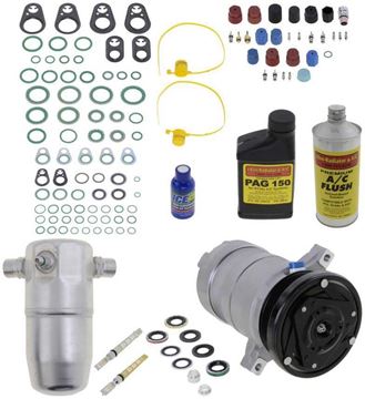 AC Compressor, Deville 91-93 A/C Compressor Kit, 4.9L | Replacement REPC191186