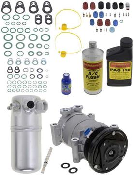 AC Compressor, Express Van 96-97 A/C Compressor Kit, W/O Rear Air | Replacement REPC191192