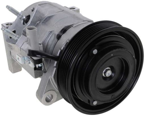 AC Compressor, Caravan 01-07 A/C Compressor, 3.3/3.8L, 6-Groove/130Mm | Replacement REPCH191101