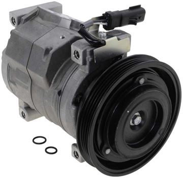 AC Compressor, Neon 00-02 / Pt Cruiser 01-09 A/C Compressor, Turbo, 4-Groove/134Mm | Replacement REPCH191102