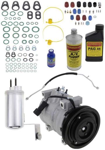 AC Compressor, Pt Cruiser 03-09 A/C Compressor Kit, Turbo | Replacement REPCV191107