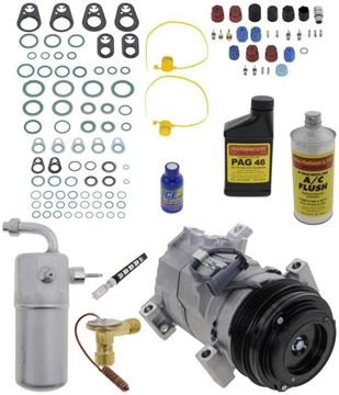 AC Compressor, Suburban 01-06 A/C Compressor Kit, With Rear Air | Replacement REPCV191112