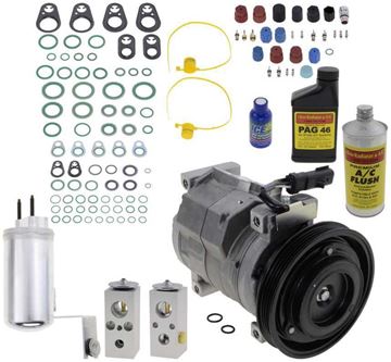 AC Compressor, Pt Cruiser 2006 A/C Compressor Kit, Turbo, Denso 10S17c Type | Replacement REPCV191129