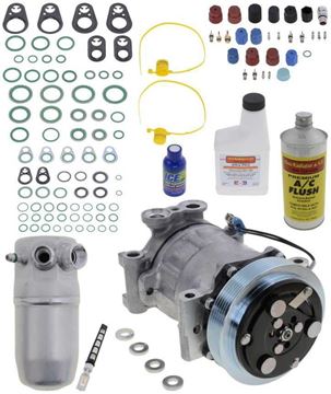 AC Compressor, Ck-Series 96-00 A/C Compressor Kit, Sanden Type Compressor | Replacement REPCV191135