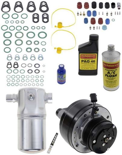 AC Compressor, Ck-Series/Suburban 94-95 A/C Compressor Kit, W/O Rear Air, Scroll Type | Replacement REPCV191160