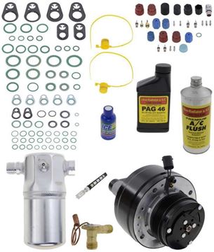 AC Compressor, Suburban 94-95 A/C Compressor Kit, With Rear Air, Scroll Type | Replacement REPCV191161