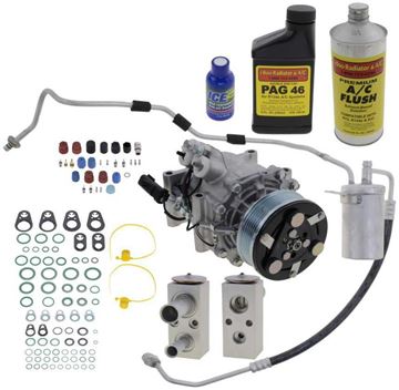 AC Compressor, Stratus 2001 A/C Compressor Kit, 2.4L, Sedan | Replacement REPD191132