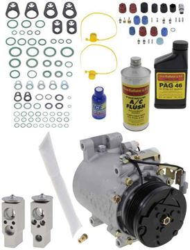 AC Compressor, Stratus Coupe 01-05 A/C Compressor Kit, 2.4L | Replacement REPD191133