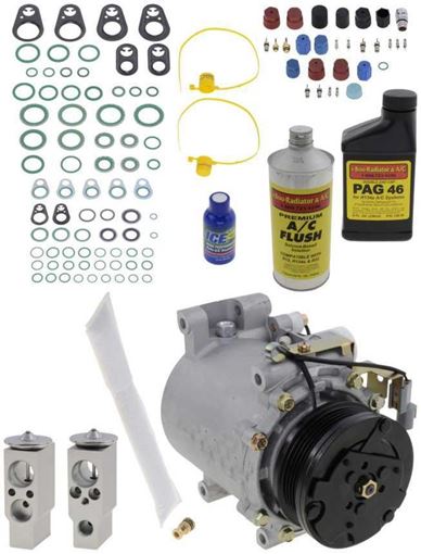 AC Compressor, Stratus Coupe 01-05 A/C Compressor Kit, 2.4L | Replacement REPD191133