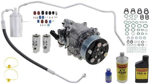 AC Compressor, Stratus 02-03 A/C Compressor Kit, 2.4L (From 01/02 To 07/03), Sedan | Replacement REPD191134