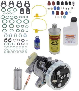 AC Compressor, Dakota 02-03 A/C Compressor Kit, 4.7L | Replacement REPD191144