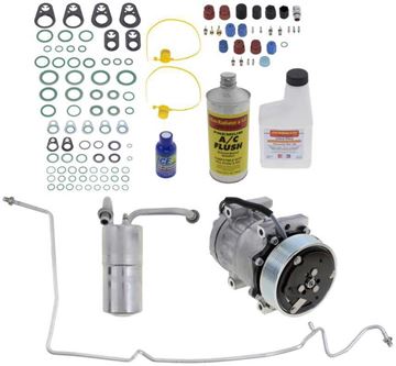 AC Compressor, Ram 2500/3500 P/U 94-02 A/C Compressor Kit, 5.9L, Diesel Engine, Orifice In Line | Replacement REPD191160