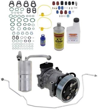 AC Compressor, Ram 2500/3500 P/U 02-02 A/C Compressor Kit, 5.9L, Diesel Engine, Orifice In Line | Replacement REPD191163