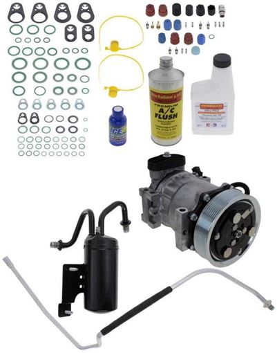 AC Compressor, Ram 1500 P/U 02-03 A/C Compressor Kit, 5.9/8.0L | Replacement REPD191164