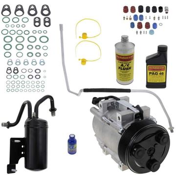 AC Compressor, Ram 2500/3500 P/U 06-09 A/C Compressor Kit, 5.9/6.7L Diesel | Replacement REPD191172