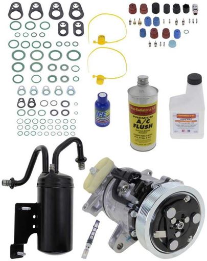 AC Compressor, Ram 1500 P/U 03-03 A/C Compressor Kit, 3.7/4.7L, Orifice In Condenser | Replacement REPD191178