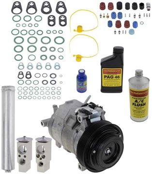 AC Compressor, Charger 07-10 A/C Compressor Kit, 3.5L, Severe Duty Cooling | Replacement REPD191181