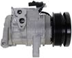 AC Compressor, Durango 04-06 A/C Compressor, 3.7/4.7L, W/O Rear Air | Replacement REPDG191103