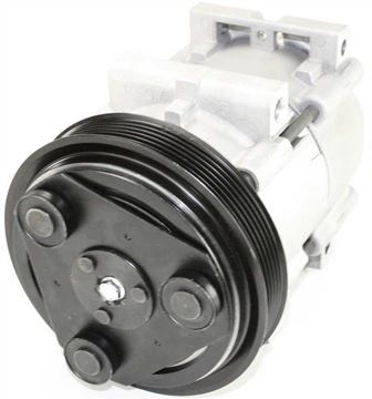 AC Compressor, F-Series 90-95 A/C Compressor, New, 6-Groove Belt, 0.88 In. Belt Width, 5.63 In. Pulley Dia. | Replacement REPF191104