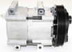 AC Compressor, F-Series 90-95 A/C Compressor, New, 6-Groove Belt, 0.88 In. Belt Width, 5.63 In. Pulley Dia. | Replacement REPF191104