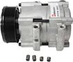 AC Compressor, Expedition 97-97 A/C Compressor, New, 8-Groove Belt, 1.19 In. Belt Width, 4.5 In. Pulley Dia. | Replacement REPF191112