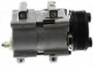 AC Compressor, Taurus 01-07 A/C Compressor, New, Polished, 6-Groove Belt, 0.88 In. Belt Width, W/ Clutch | Replacement REPF191119