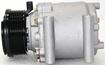 AC Compressor, Econoline Van 02-03 A/C Compressor, New, 8-Groove, 3 Coil Clock, 1.30 In. Gauge Line A, 3 Ear Tangen | Replacement REPF191122