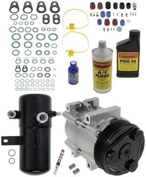 AC Compressor, F-150/Bronco 94-96 A/C Compressor Kit | Replacement REPF191126