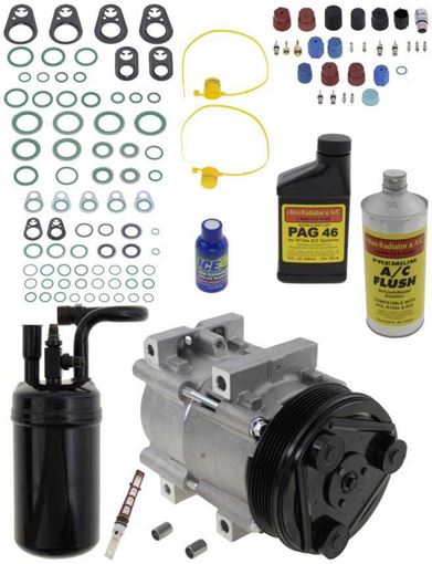 AC Compressor, Ranger 91-93 A/C Compressor Kit, 3.0/4.0L | Replacement REPF191129