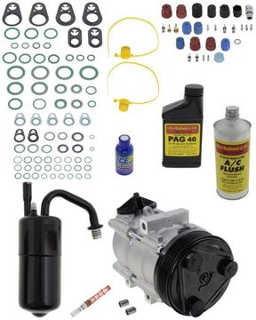 AC Compressor, Contour 95-97 A/C Compressor Kit, V6 | Replacement REPF191142