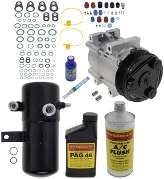 AC Compressor, F-250/F-350 97-97 A/C Compressor Kit-Gas | Replacement REPF191143