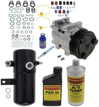 AC Compressor, F-250/F-350 97-97 A/C Compressor Kit, Diesel | Replacement REPF191144