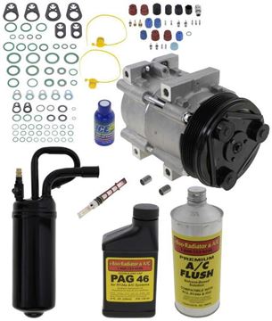 AC Compressor, Ranger 99-11 / Explorer 98-01 A/C Compressor Kit, V6 | Replacement REPF191145