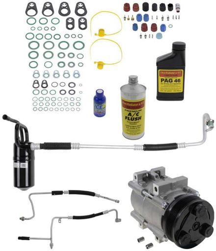 AC Compressor, Taurus 02-07 A/C Compressor Kit, 3.0L Eng | Replacement REPF191146