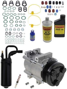 AC Compressor, Explorer 98-01 A/C Compressor Kit, 5.0L | Replacement REPF191148