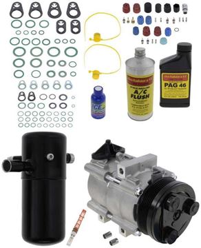 AC Compressor, Crown Victoria 98-02 A/C Compressor Kit | Replacement REPF191149