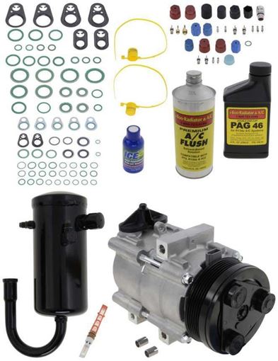 AC Compressor, Crown Victoria 1993 A/C Compressor Kit | Replacement REPF191150