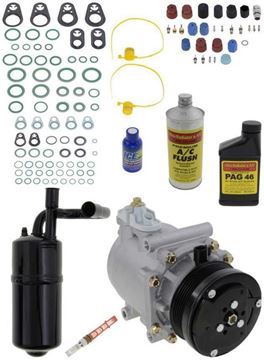 AC Compressor, Crown Victoria 03-05 A/C Compressor Kit | Replacement REPF191156