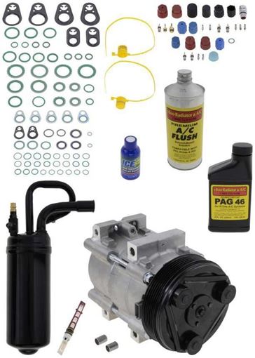 AC Compressor, Ranger 01-11 A/C Compressor Kit, 2.3L | Replacement REPF191172