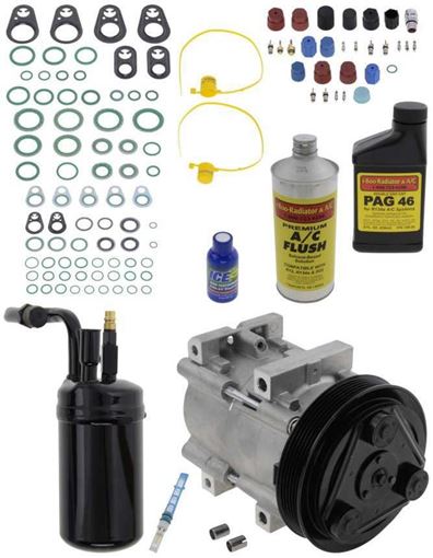 AC Compressor, Ranger/B2300 1994 A/C Compressor Kit, 2.3L, With Factory R-134A System | Replacement REPF191173