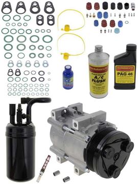 AC Compressor, Ranger 1991 A/C Compressor Kit, 2.3L | Replacement REPF191182