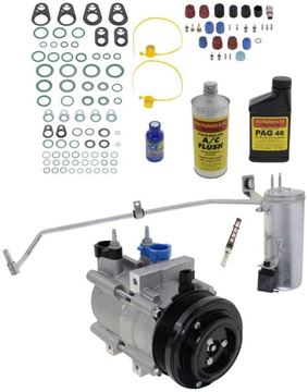 AC Compressor, Explorer 06-10 A/C Compressor Kit, 4.6L, W/O Rear Air | Replacement REPFD191125