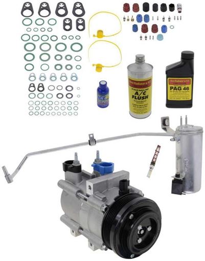 AC Compressor, Explorer 06-10 A/C Compressor Kit, 4.6L, W/O Rear Air | Replacement REPFD191125