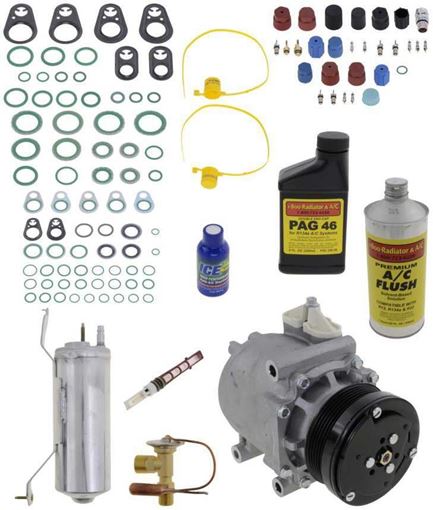 AC Compressor, Explorer 03-05 A/C Compressor Kit, 4.0L, With Rear Air, From 11/27/02 | Replacement REPFD191134