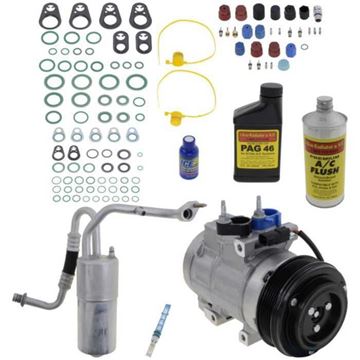 AC Compressor, F-250/F-350 08-10 A/C Compressor Kit, Gas | Replacement REPFD191139