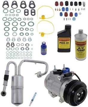 AC Compressor, F-250/F-350 08-10 A/C Compressor Kit, Diesel | Replacement REPFD191140